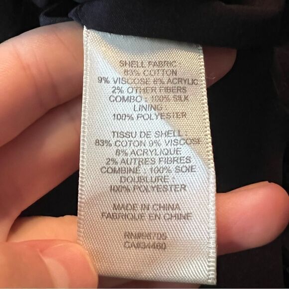 Rebecca Taylor double zip peplum skirt. Size 0. - Picture 6 of 10